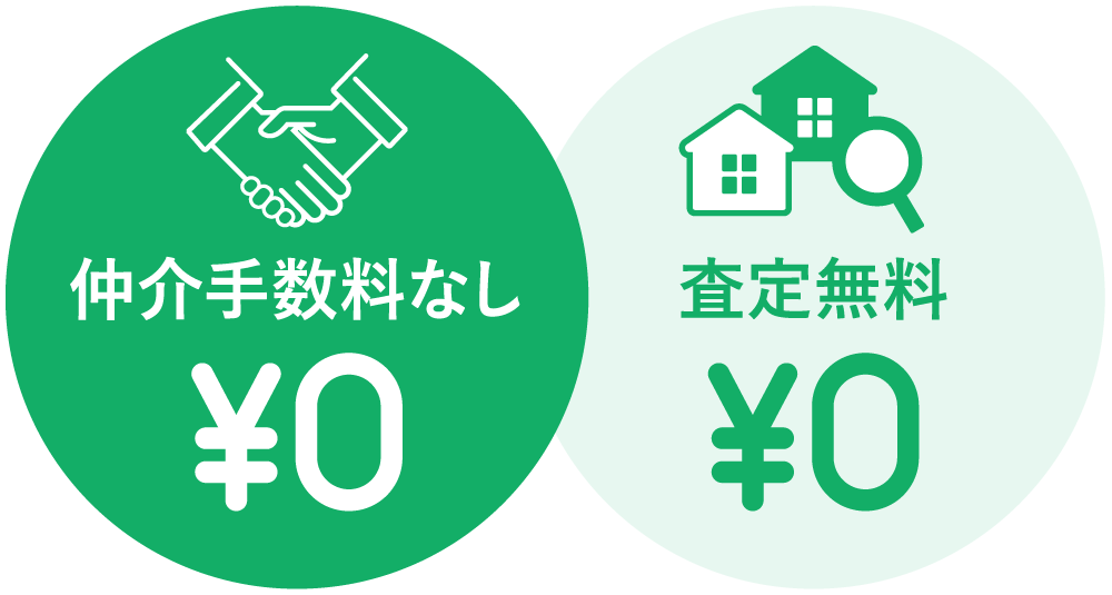 仲介手数料なし